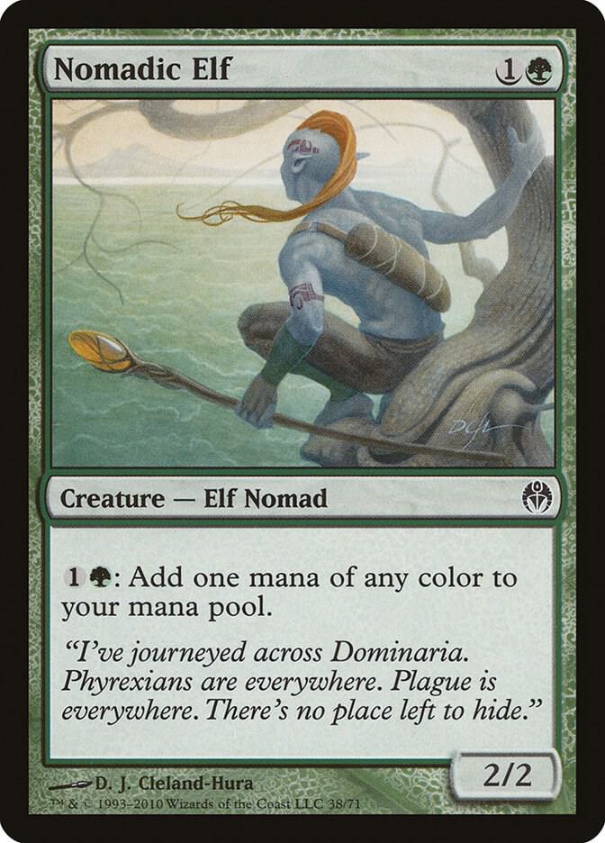 Nomadic Elf (38) [Duel Decks: Phyrexia vs. the Coalition]
