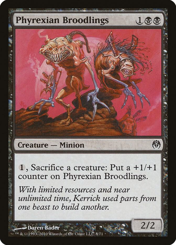 Phyrexian Broodlings (8) [Duel Decks: Phyrexia vs. the Coalition]