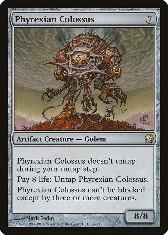 Phyrexian Colossus (16) [Duel Decks: Phyrexia vs. the Coalition]
