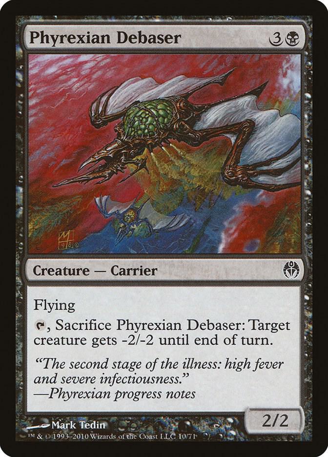 Phyrexian Debaser (10) [Duel Decks: Phyrexia vs. the Coalition]