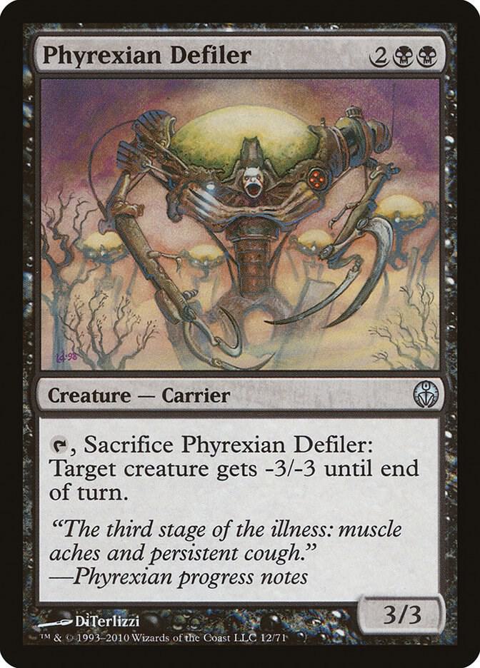 Phyrexian Defiler (12) [Duel Decks: Phyrexia vs. the Coalition]