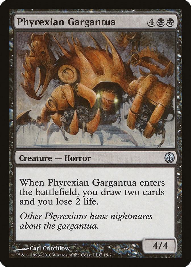 Phyrexian Gargantua (15) [Duel Decks: Phyrexia vs. the Coalition]
