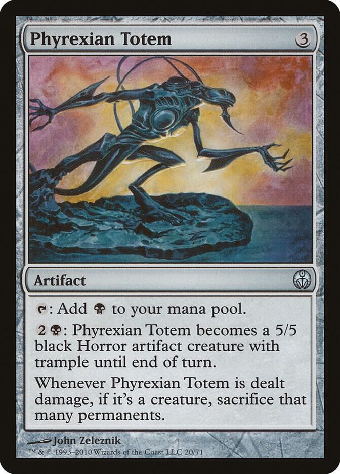 Phyrexian Totem (20) [Duel Decks: Phyrexia vs. the Coalition]
