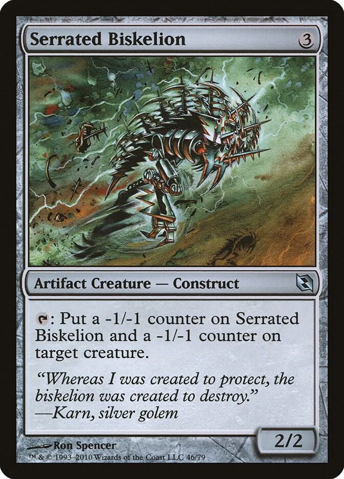 Serrated Biskelion (46) [Duel Decks: Elspeth vs. Tezzeret]
