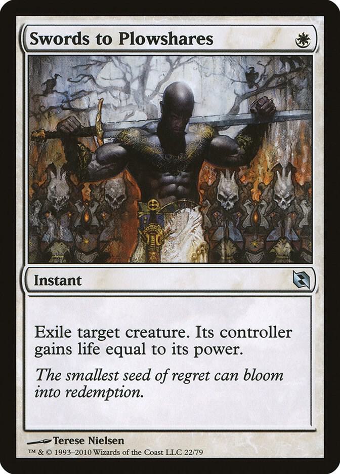 Swords to Plowshares (22) [Duel Decks: Elspeth vs. Tezzeret]