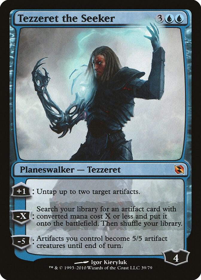 Tezzeret the Seeker (39) [Duel Decks: Elspeth vs. Tezzeret]