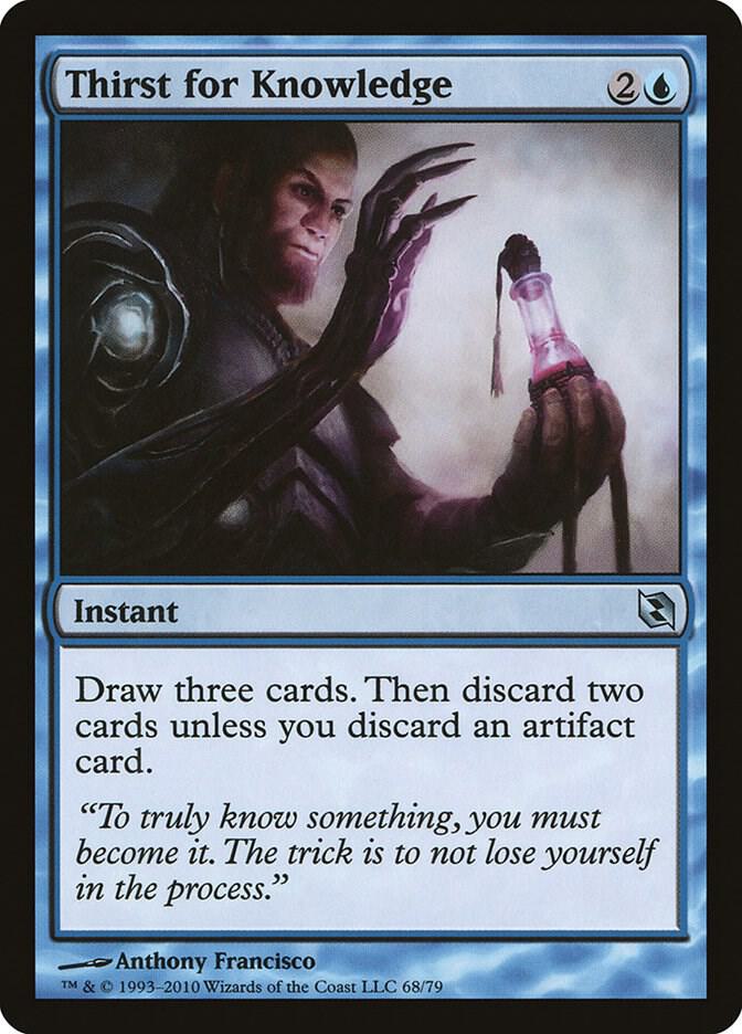 Thirst for Knowledge (68) [Duel Decks: Elspeth vs. Tezzeret]