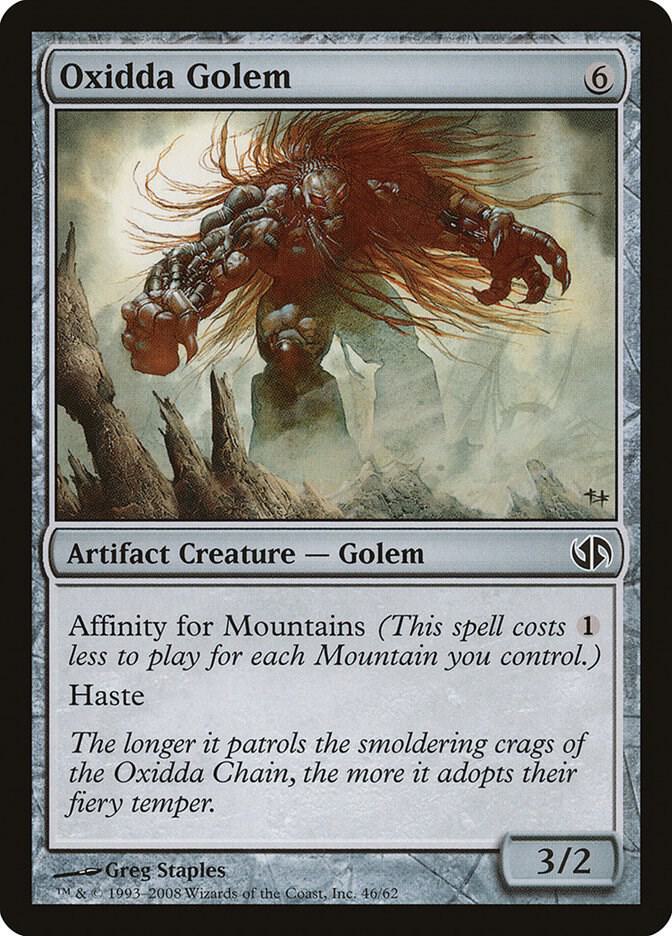 Oxidda Golem (46) [Duel Decks: Jace vs. Chandra]