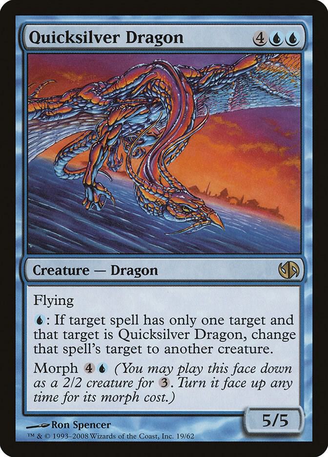 Quicksilver Dragon (19) [Duel Decks: Jace vs. Chandra]
