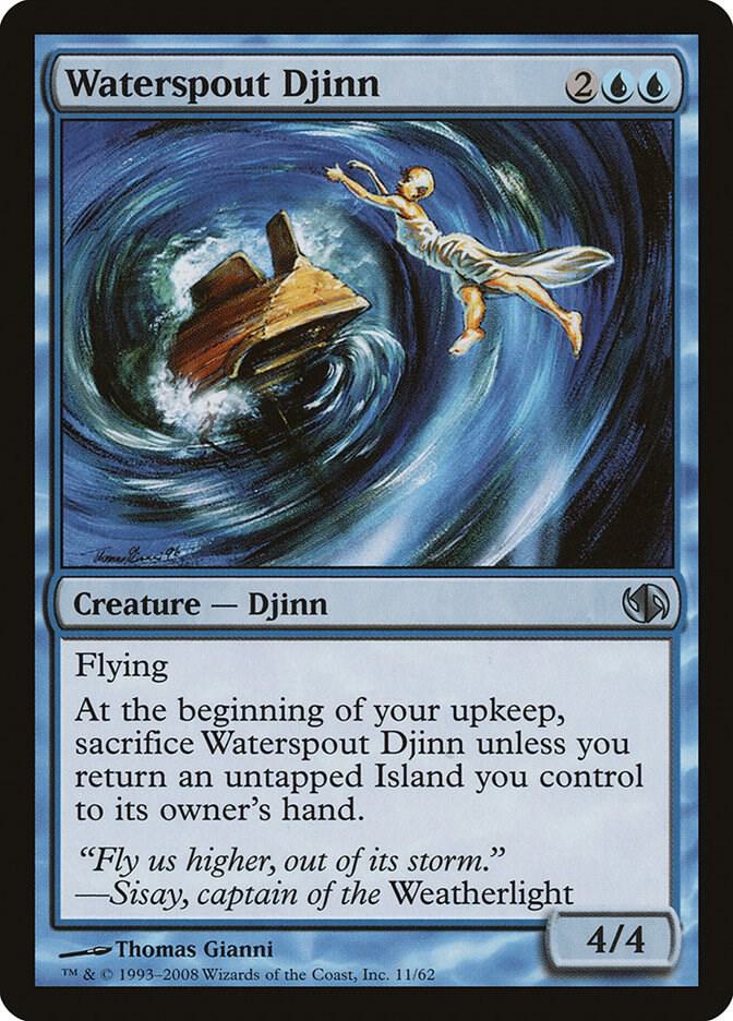Waterspout Djinn (11) [Duel Decks: Jace vs. Chandra]