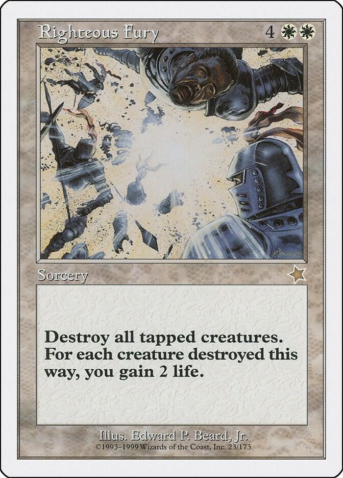 Righteous Fury (23) [Starter 1999]