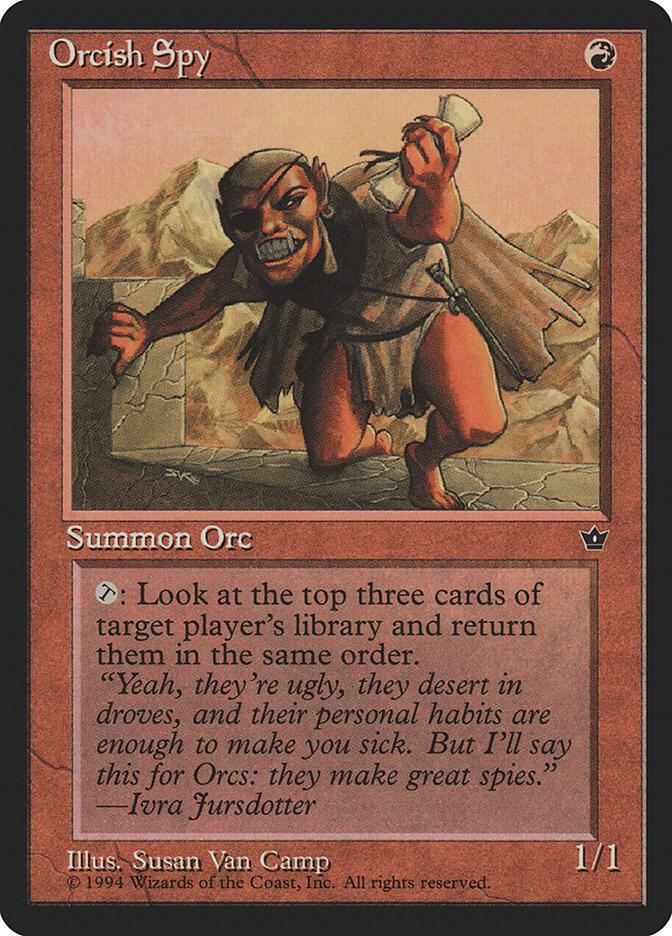Orcish Spy (Van Camp) (61a) [Fallen Empires]