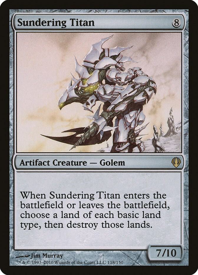 Sundering Titan (118) [Archenemy]
