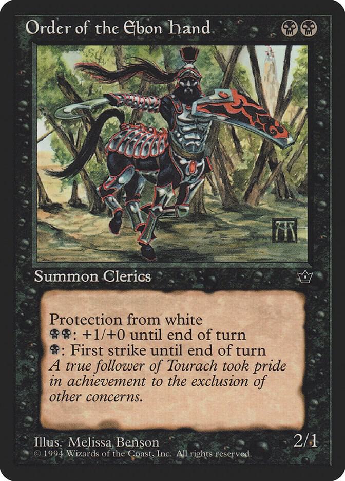 Order of the Ebon Hand (Benson) (42a) [Fallen Empires]