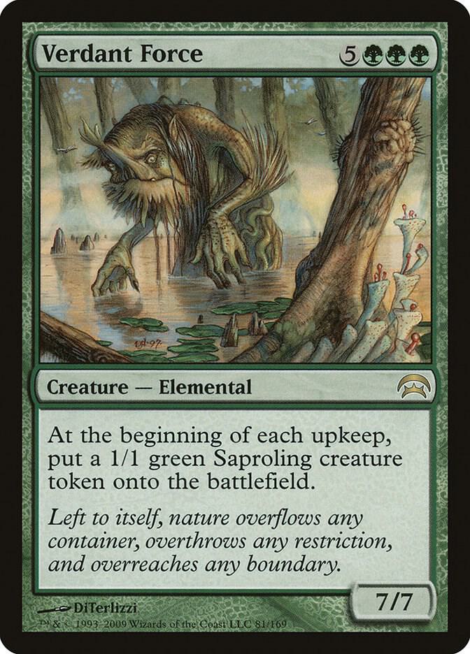 Verdant Force (81) [Planechase]