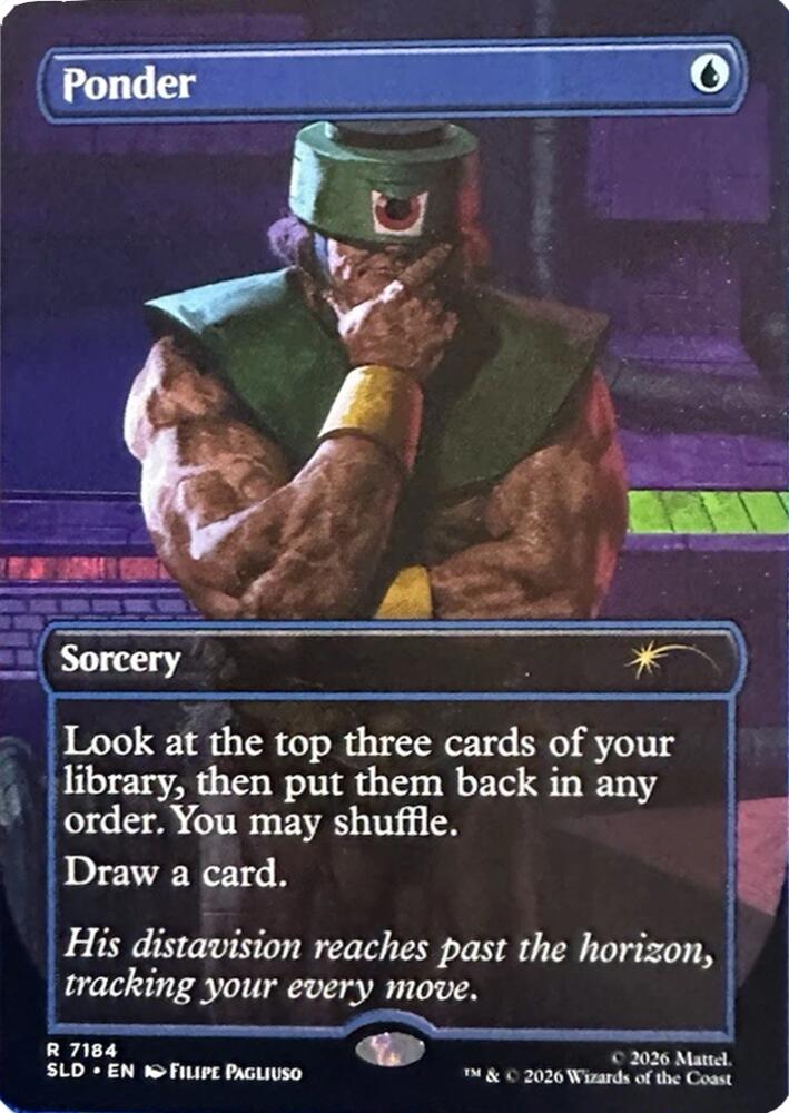 Ponder (7184) [Secret Lair Drop]
