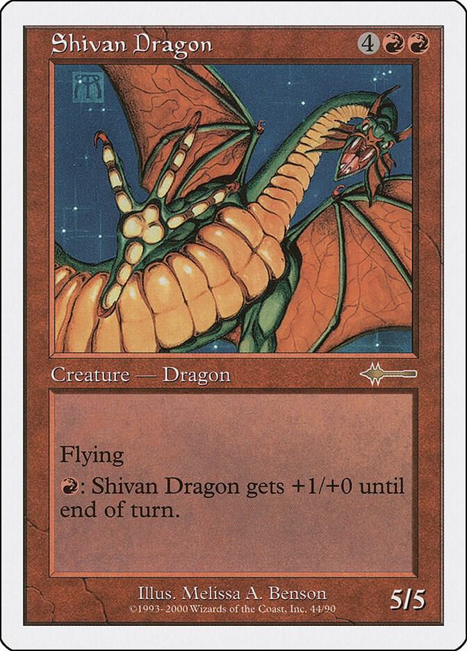 Shivan Dragon (44) [Beatdown Box Set]