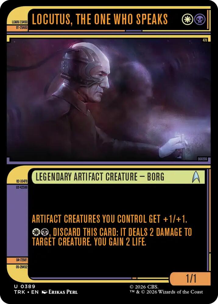 Locutus, the One Who Speaks (Showcase) (389) [Star Trek]