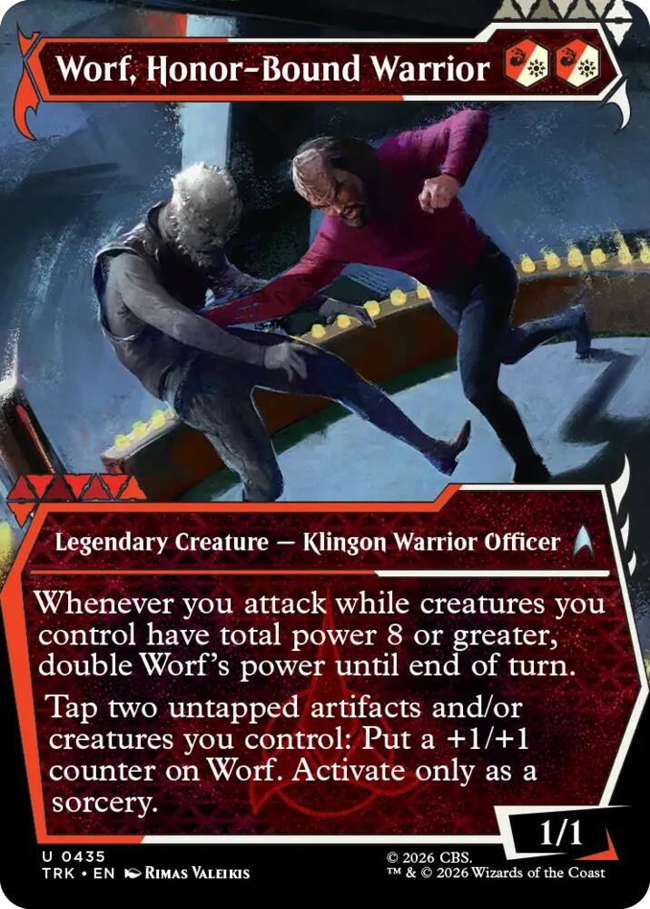 Worf, Honor-Bound Warrior (Showcase) (0435) [Star Trek]