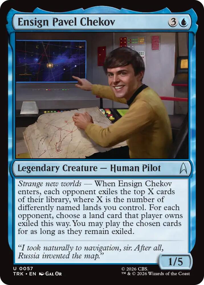 Ensign Pavel Chekov (57) [Star Trek]