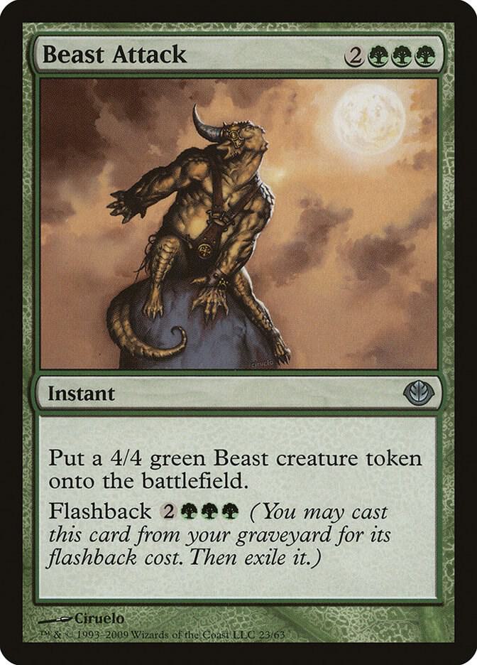 Beast Attack (23) [Duel Decks: Garruk vs. Liliana]