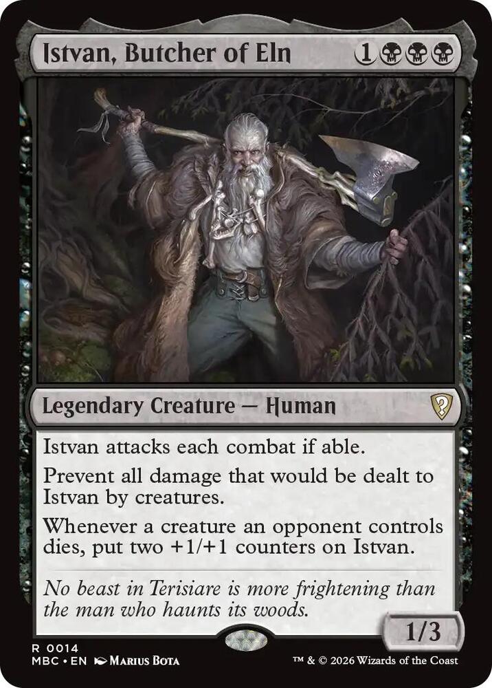 Istvan, Butcher of Eln (14) [Mystery Booster Commander Edition]