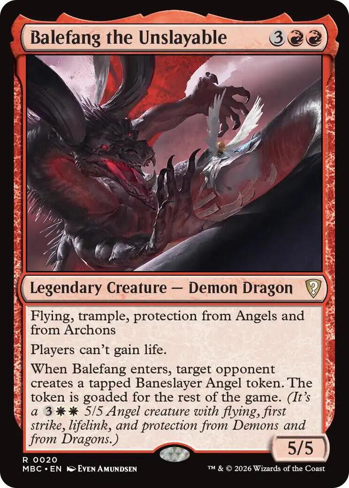 Balefang the Unslayable (20) [Mystery Booster Commander Edition]