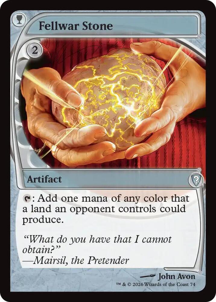 Fellwar Stone (Future Sight) (74) [Mystery Booster Commander Edition]