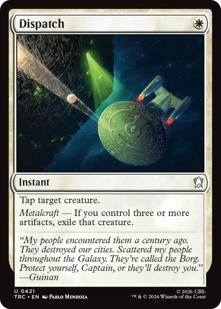 Dispatch (Surge Foil) (421) [Star Trek Commander]