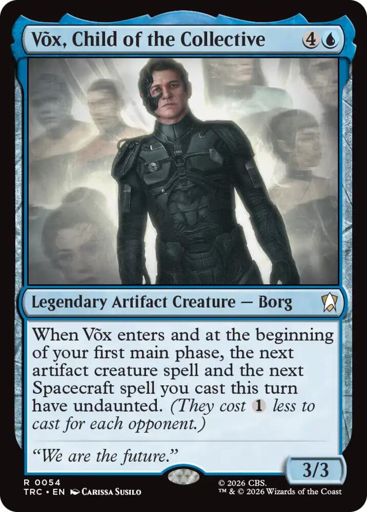 Vox, Child of the Collective (Surge Foil) (54) [Star Trek Commander]
