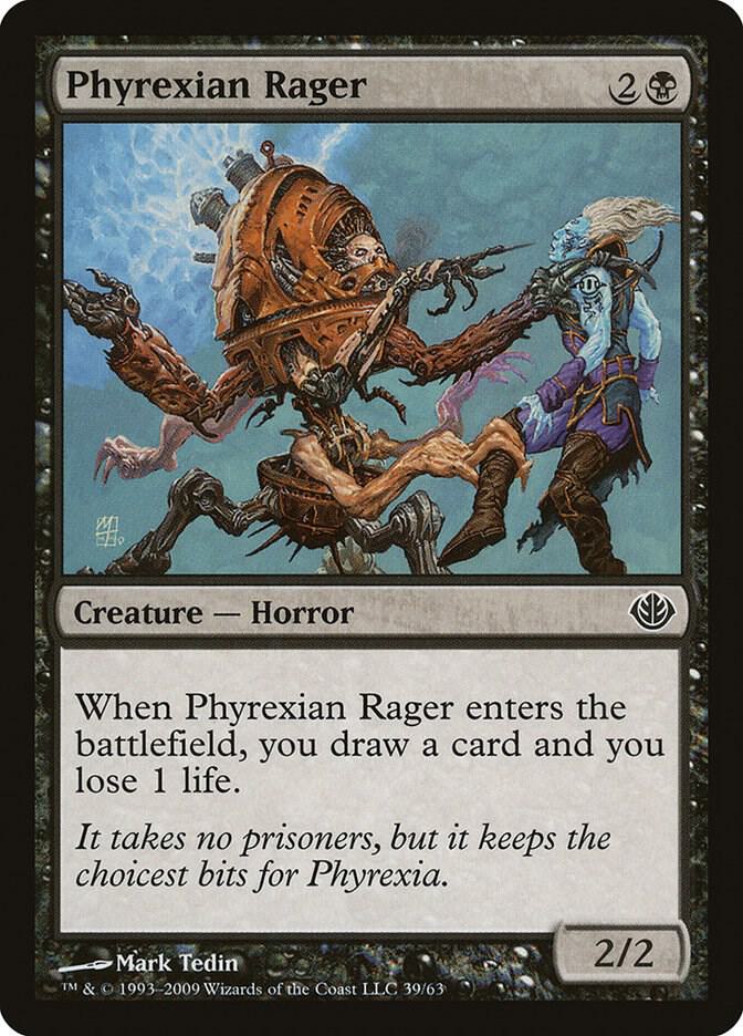 Phyrexian Rager (39) [Duel Decks: Garruk vs. Liliana]