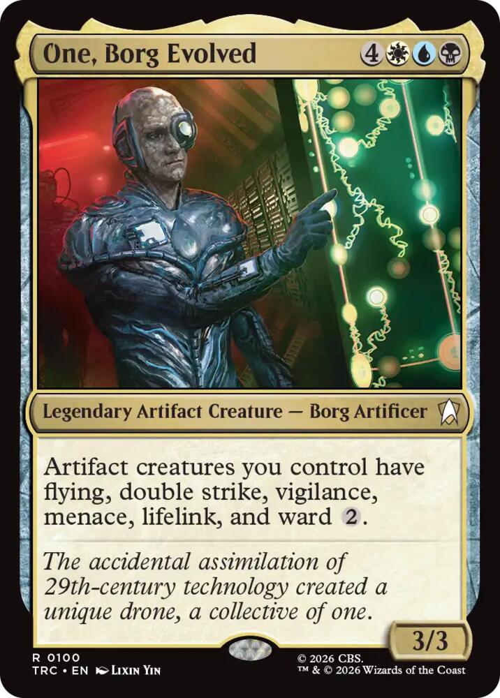One, Borg Evolved (100) [Star Trek Commander]