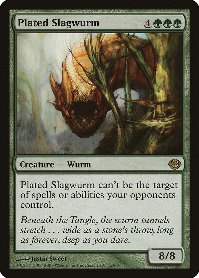 Plated Slagwurm (12) [Duel Decks: Garruk vs. Liliana]