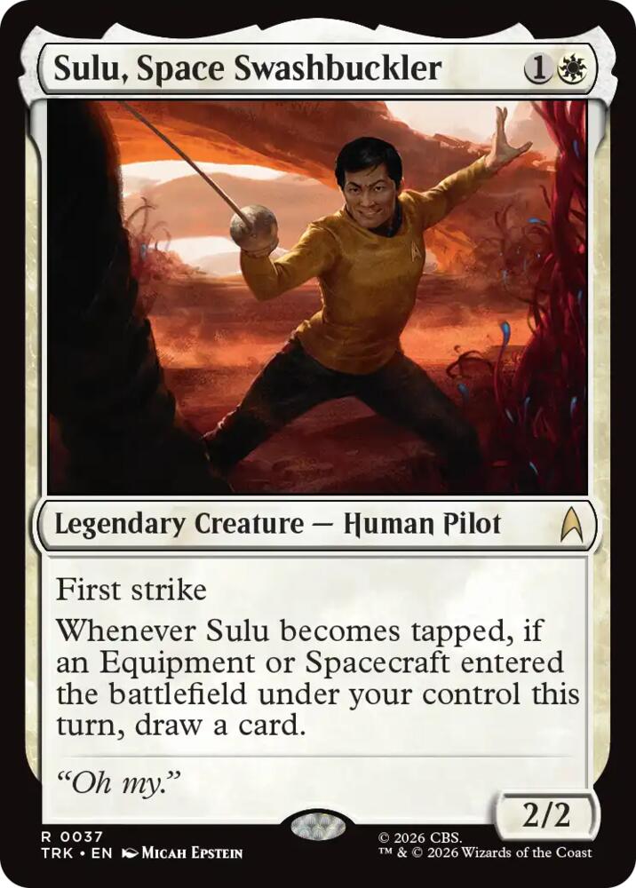 Sulu, Space Swashbuckler (37) [Star Trek]