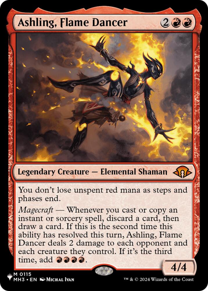 Ashling, Flame Dancer (115) [The List]