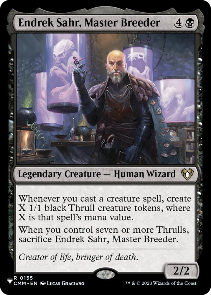 Endrek Sahr, Master Breeder (CMM) (155) [The List]