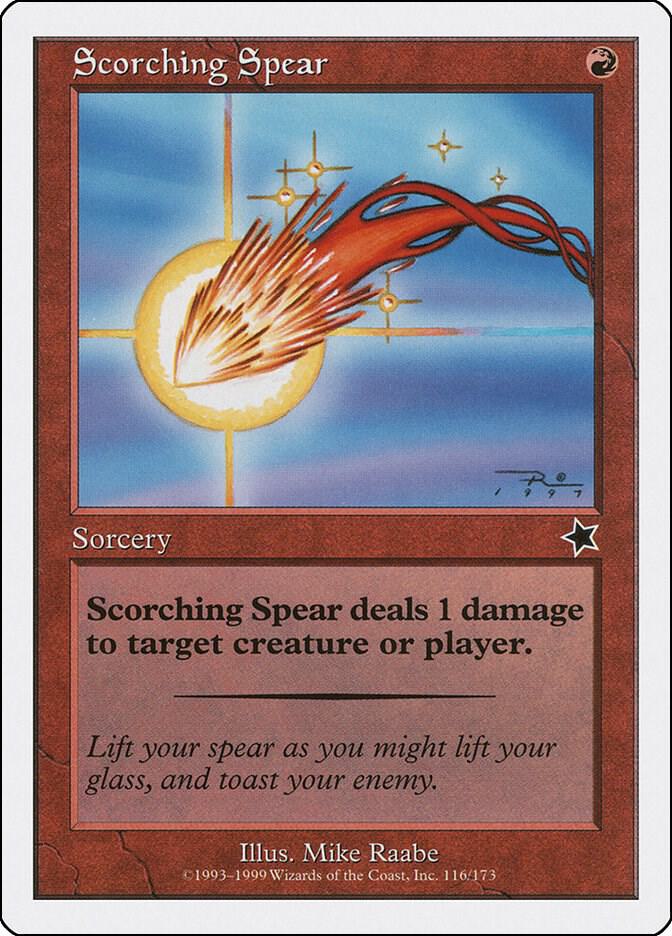 Scorching Spear (116) [Starter 1999]