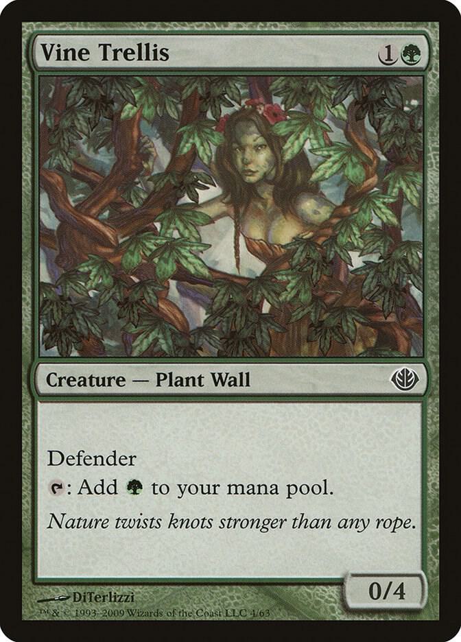 Vine Trellis (4) [Duel Decks: Garruk vs. Liliana]