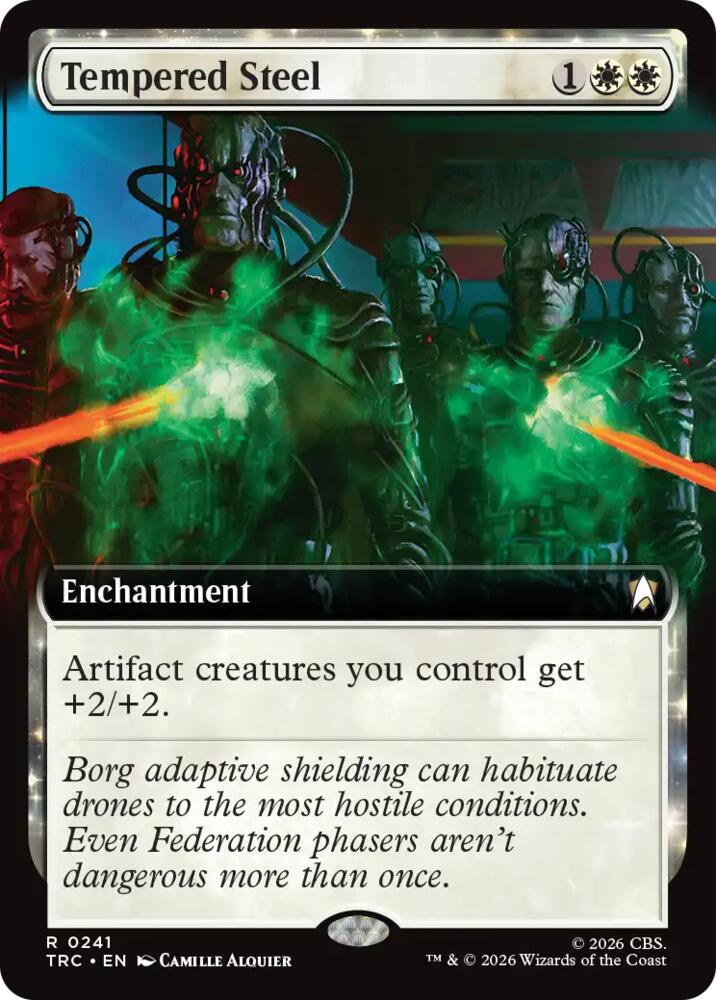 Tempered Steel (Extended Art) (241) [Star Trek Commander]