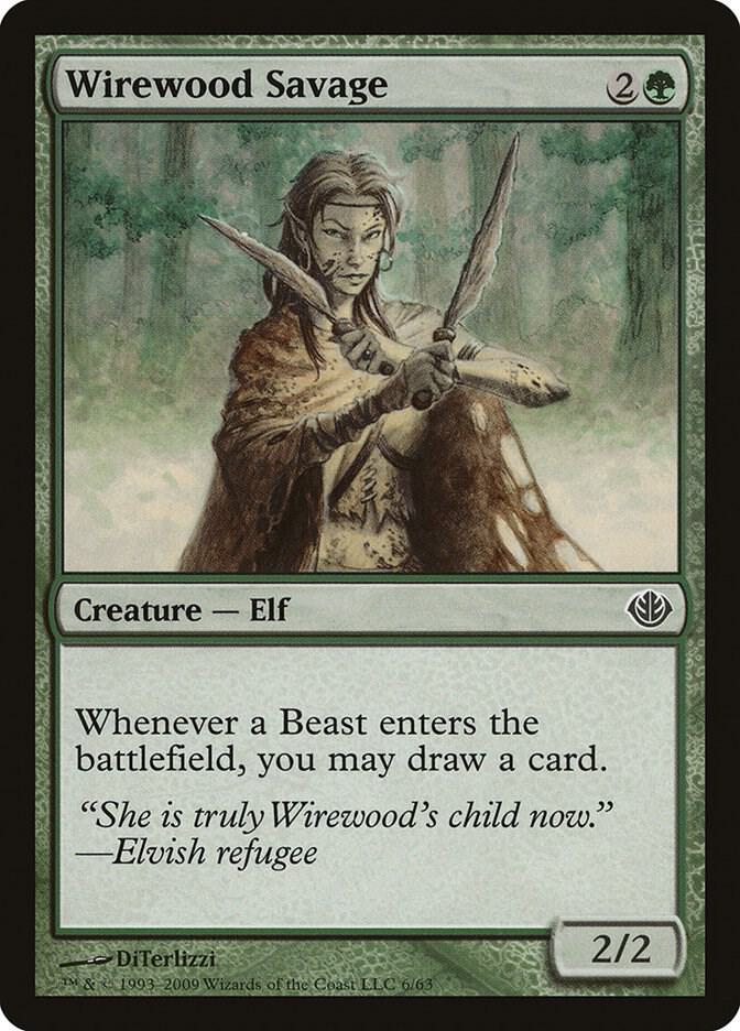 Wirewood Savage (6) [Duel Decks: Garruk vs. Liliana]