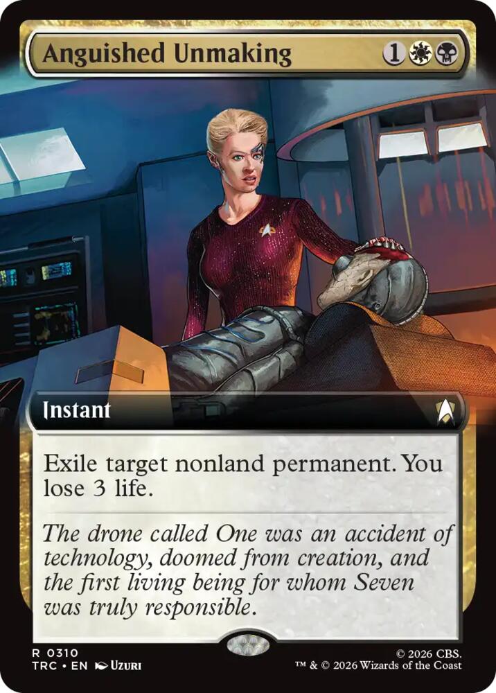 Anguished Unmaking (Extended Art) (310) [Star Trek Commander]