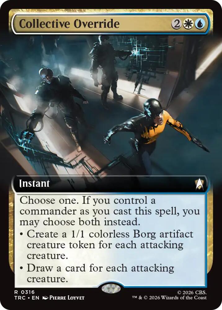 Collective Override (Extended Art) (316) [Star Trek Commander]