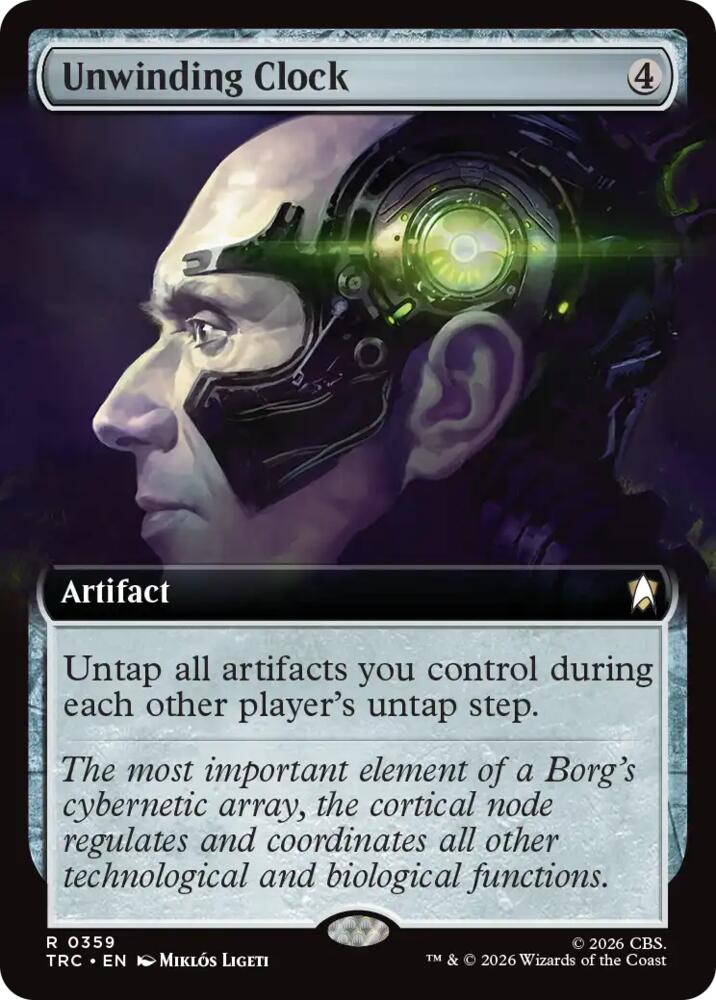 Unwinding Clock (Extended Art) (359) [Star Trek Commander]