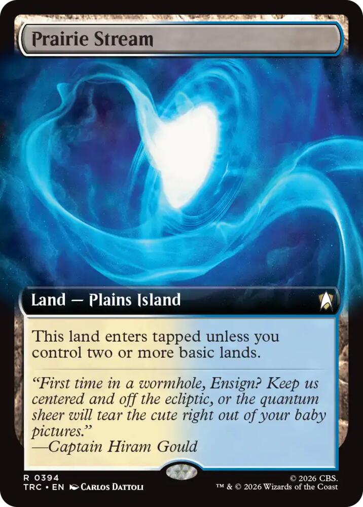 Prairie Stream (Extended Art) (394) [Star Trek Commander]