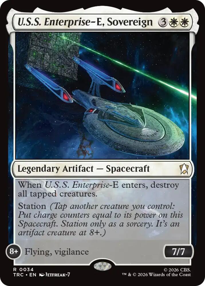 U.S.S. Enterprise-E, Sovereign (34) [Star Trek Commander]
