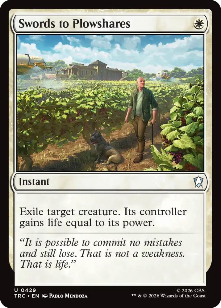 Swords to Plowshares (Surge Foil) (429) [Star Trek Commander]