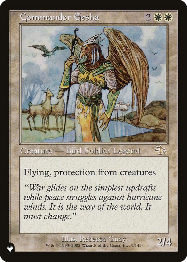 Commander Eesha (9) [The List]