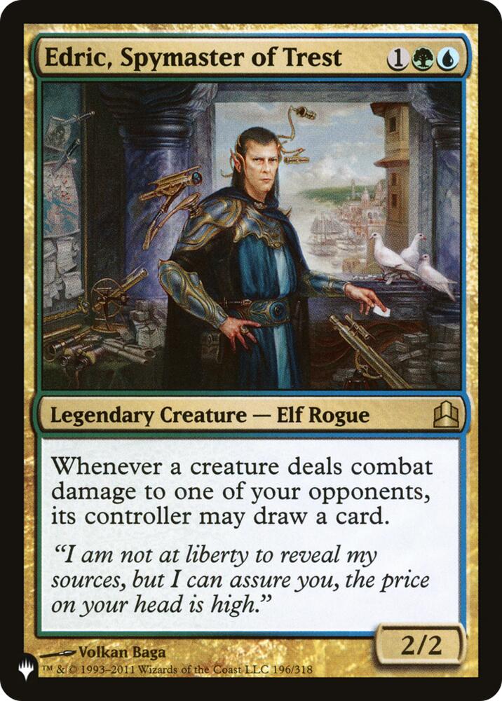 Edric, Spymaster of Trest (196) [The List]