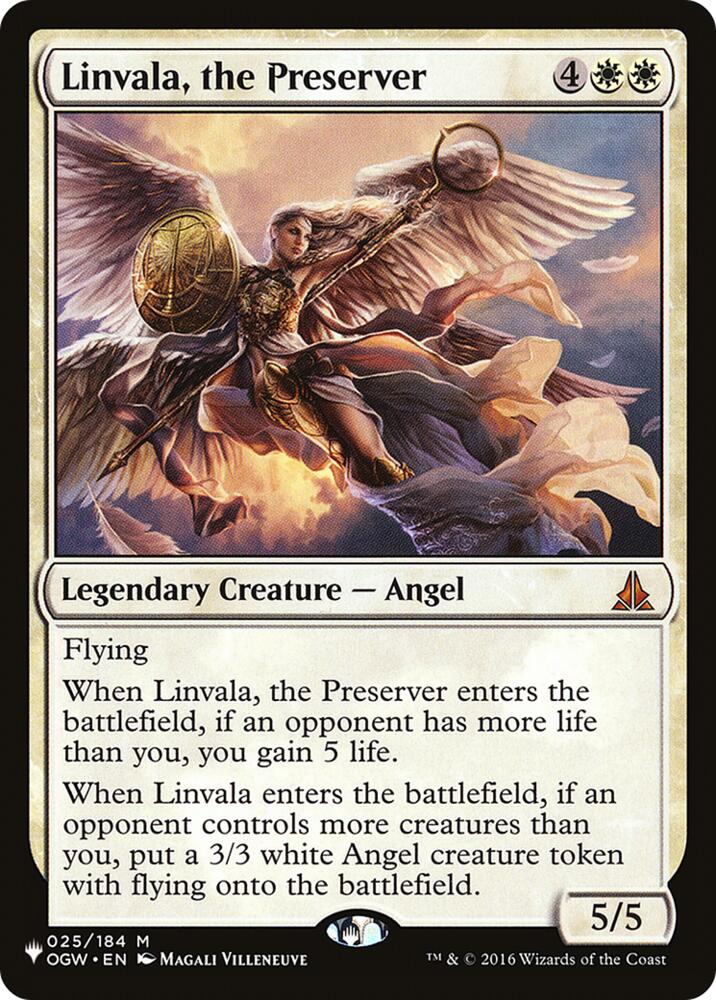 Linvala, the Preserver (25) [The List]