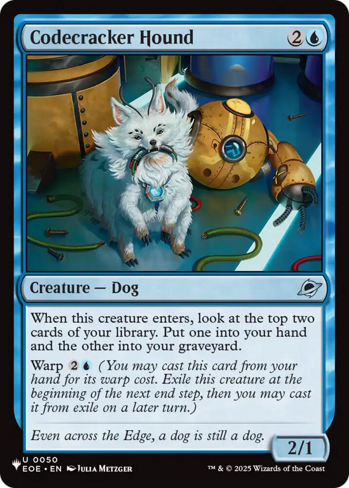 Codecracker Hound (50) [The List]